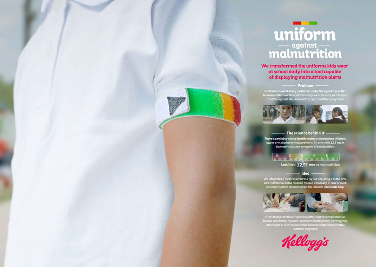 Uniforms Against Malnutrition