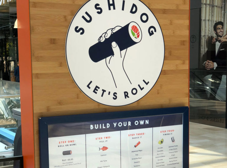 SushiDog Westfield Kiosk