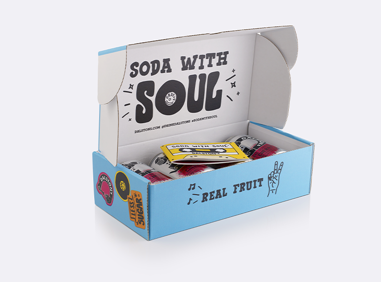 Dalston’s Soda Packaging ( Outer Boxes )