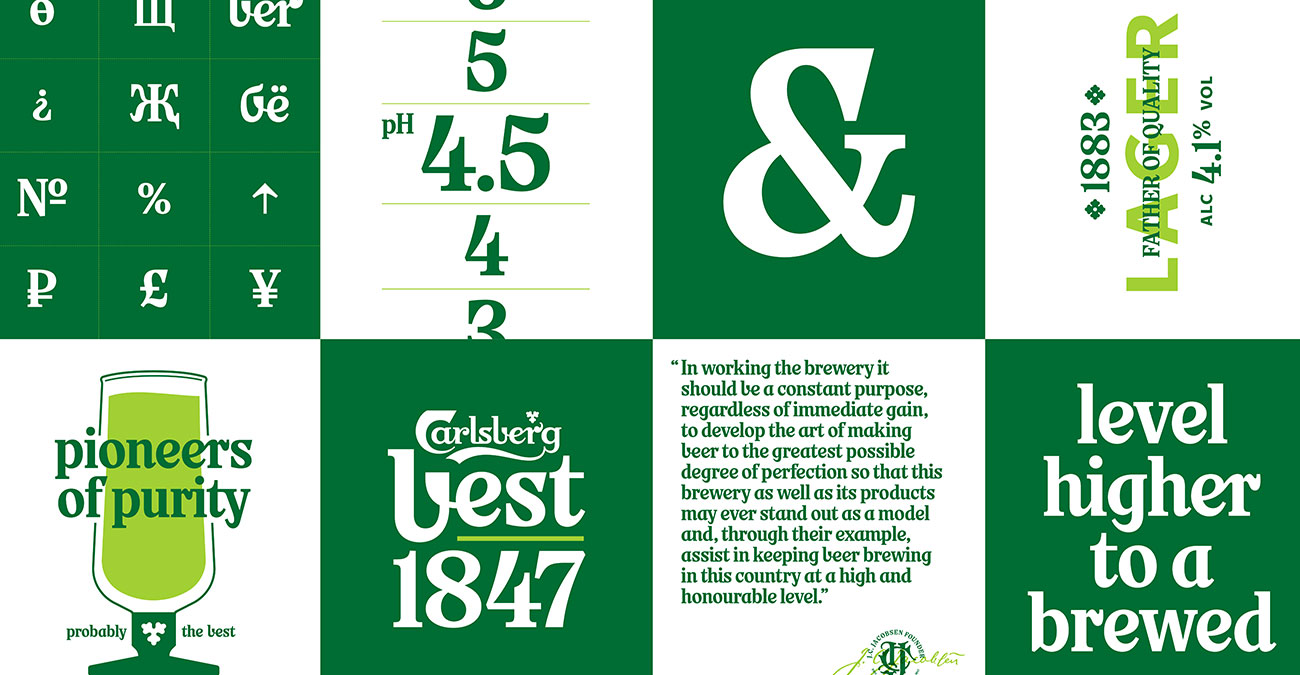 Carlsberg Typography