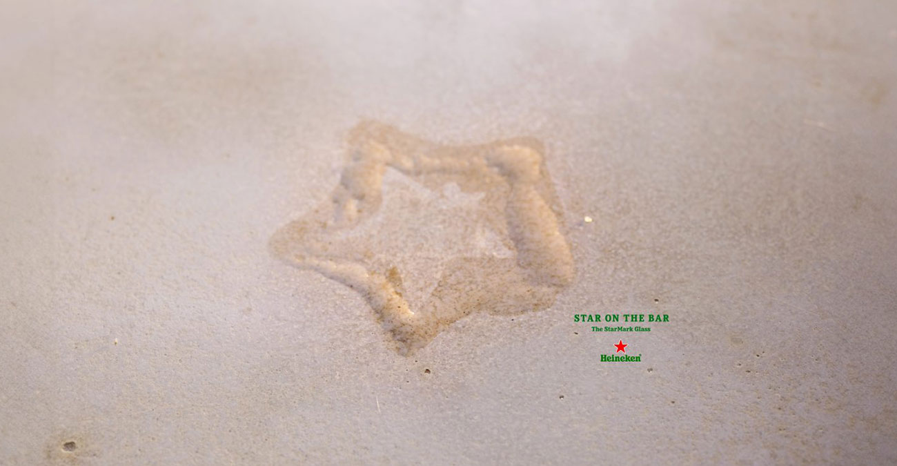Heineken StarMark Glass – A Star on The Bar