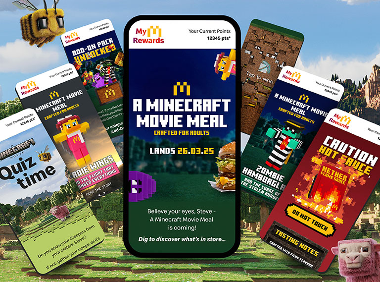 McDonald’s x Minecraft