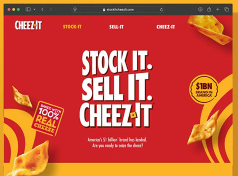 Snacks Stock-It, Sell-It, Cheez-It