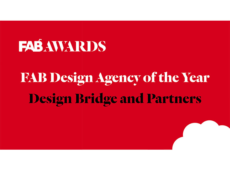 Design Bridge and Partners FAB Design Agency of The Year 2026